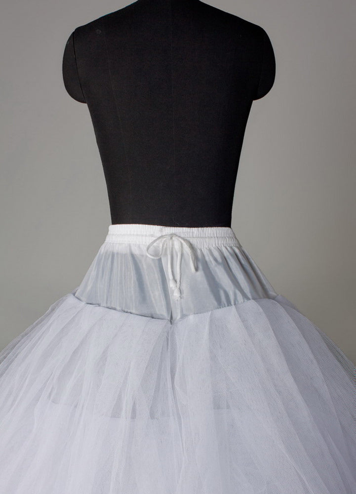White full gown 4 tier bridal crinoline slip Wedding Petticoat-Ballbella