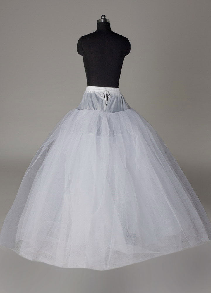 White full gown 4 tier bridal crinoline slip Wedding Petticoat White full gown 4 tier bridal crinoline slip Wedding Petticoat