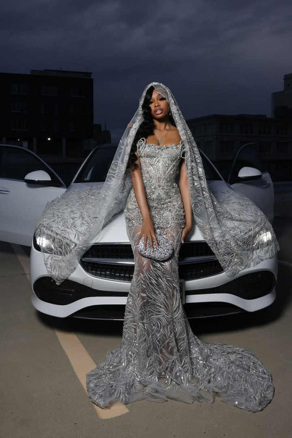 Special Link for Veil on a prom dress