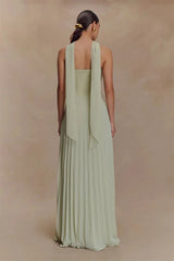 Chic Strapless Sleeveless Prom Dresses Floor Length With Pleats