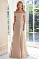 Romantic Off The Shoulder Mermaid Prom Dresses Column Gem With Pleats