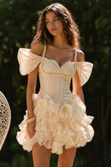 Charming Sweetheart Straps Off The Shoulder Homecoming Dresses Mini With Zipper Pleats