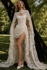 Luxurious Sleeveless Lace Homecoming Dresses Mini Backless With Zipper Pleats