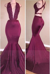 Customizing this Alluring Deep-V-Neck Beading Cross-Back Mermaid Prom Dresses on Ballbella. We offer extra coupons,  make Prom Dresses, Real Model Series in cheap and affordable price. We provide worldwide shipping and will make the dress perfect for everyone.