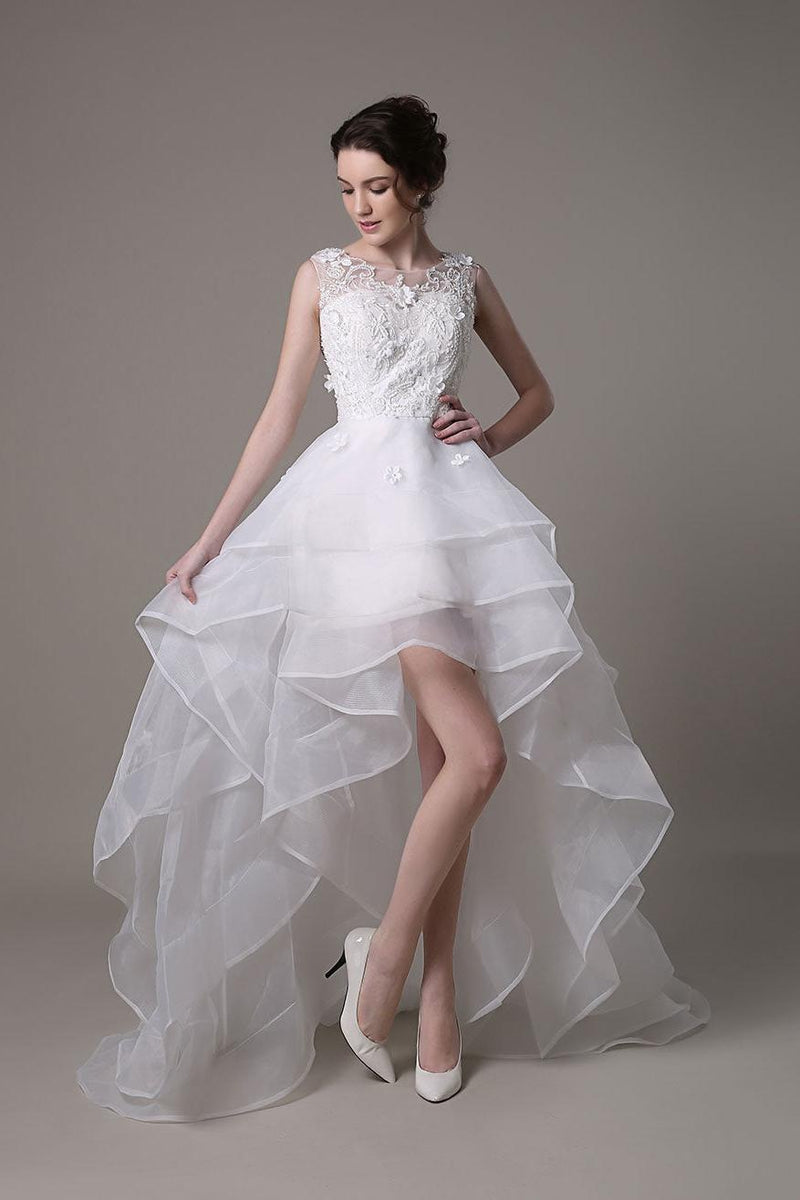 chinese dress ladies Mermaid V Neck Ivory Lace Appliques Wedding Dress with Train WD113 US8 / Ivory/Champagne