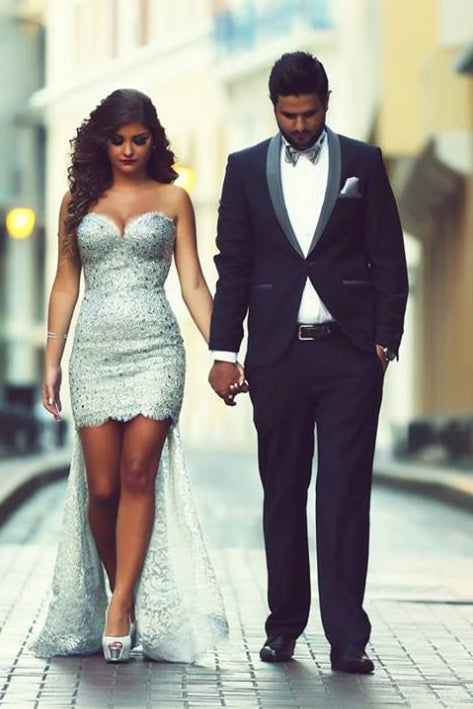 Black Slim Fit Shawl Lapel Marriage Suits Simple Tuxedos Two-pieces Outfits-Ballbella