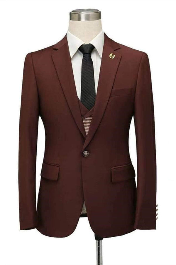 Buy Burgundy Notched Lapel Fitted Men Marriage Suits for men from Ballbella. Huge collection of Notched Lapel Single Breasted Men Suit sets at low offer price &amp; discounts, free shipping &amp; made. Order Now.