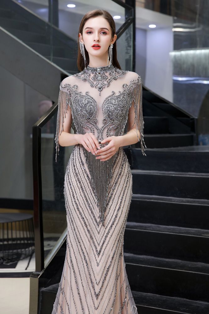 silver dress sale Silver Maxi Dress