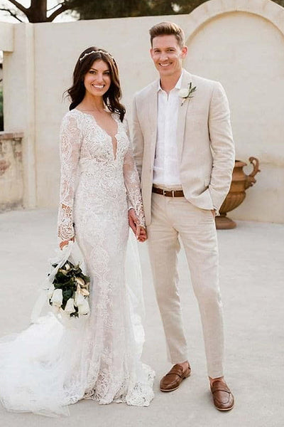 Informal Beach Wedding Casual Beach Wedding Groom Suits Online