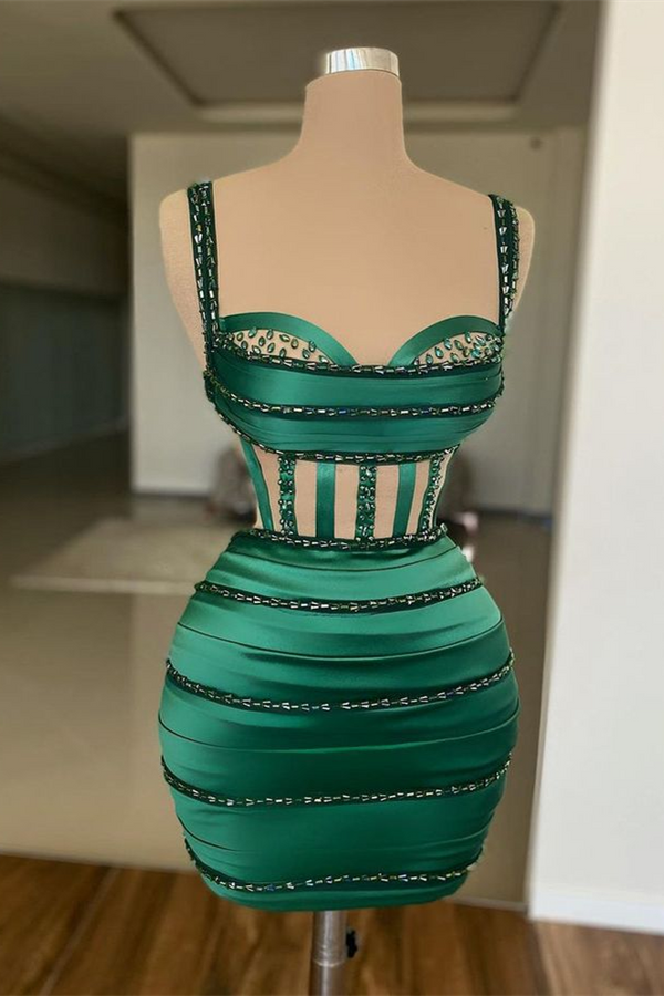 gem green dress Green Gemstone Gown Teuta Matoshi