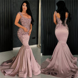 Customizing this New Arrival Chic Pink Mermaid Evening Dress Straps Appliques Long Formal Dresses on Ballbella. We offer extra coupons,  make Prom Dresses, Evening Dresses in cheap and affordable price. We provide worldwide shipping and will make the dress perfect for everyone.