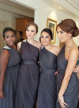 Customizing this New Arrival Chiffon One Shoulder Affordable Long Bridesmaid Dresses Simple Ruffle Gorgeous Plus Size Wedding Dress Under 100 on Ballbella. We offer extra coupons,  make Evening Dresses, Bridesmaid Dresses in cheap and affordable price. We provide worldwide shipping and will make the dress perfect for everyone.