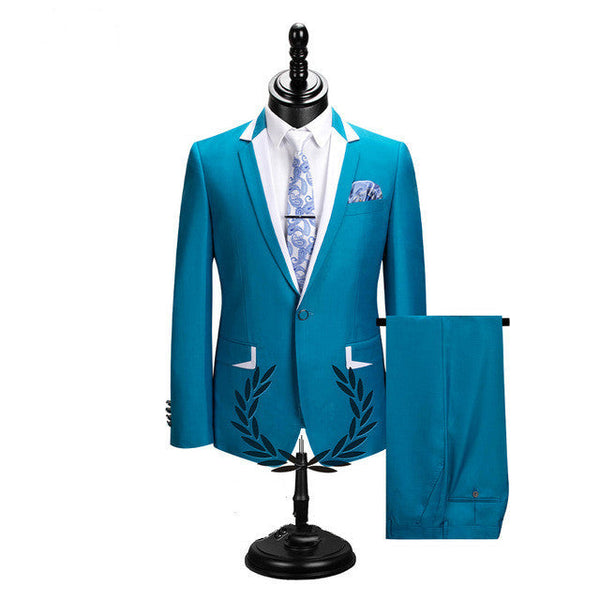 Classy Notched Lapel Best Fitted Men Suits for Prom-Ballbella