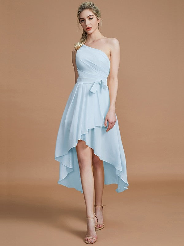 blue dress for baby girl Zapaka Women Bridesmaid Dress Dusty Blue Halter Blackless Wedding Guest Dress, GreyBlue / US10 main image 1