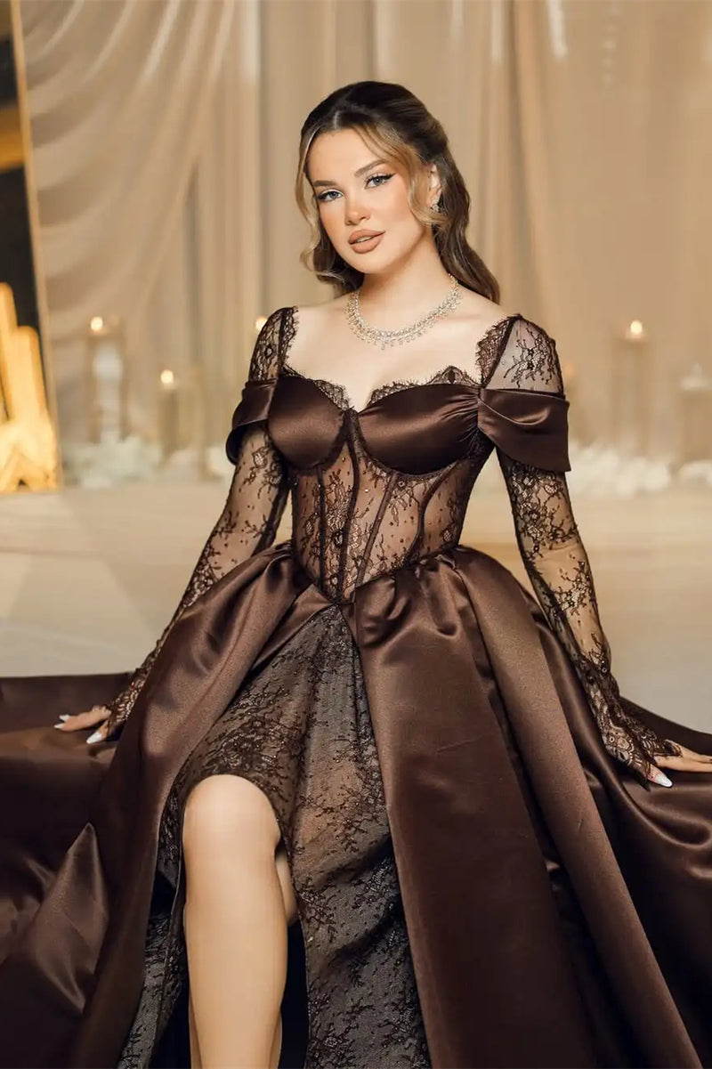 velvet long dresses Black Velvet Wrap V Neckline Dress main image 0
