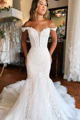 Elegant Sweetheart Straps Mermaid Wedding Dresses Sleeveless Open Back With Appliques Lace-Ballbella