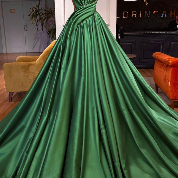 Fabulous Long A-line One shoulder Sleeveless Prom Dress Ballbella Fabulous Long A-line One shoulder Sleeveless Prom Dress Ballbella