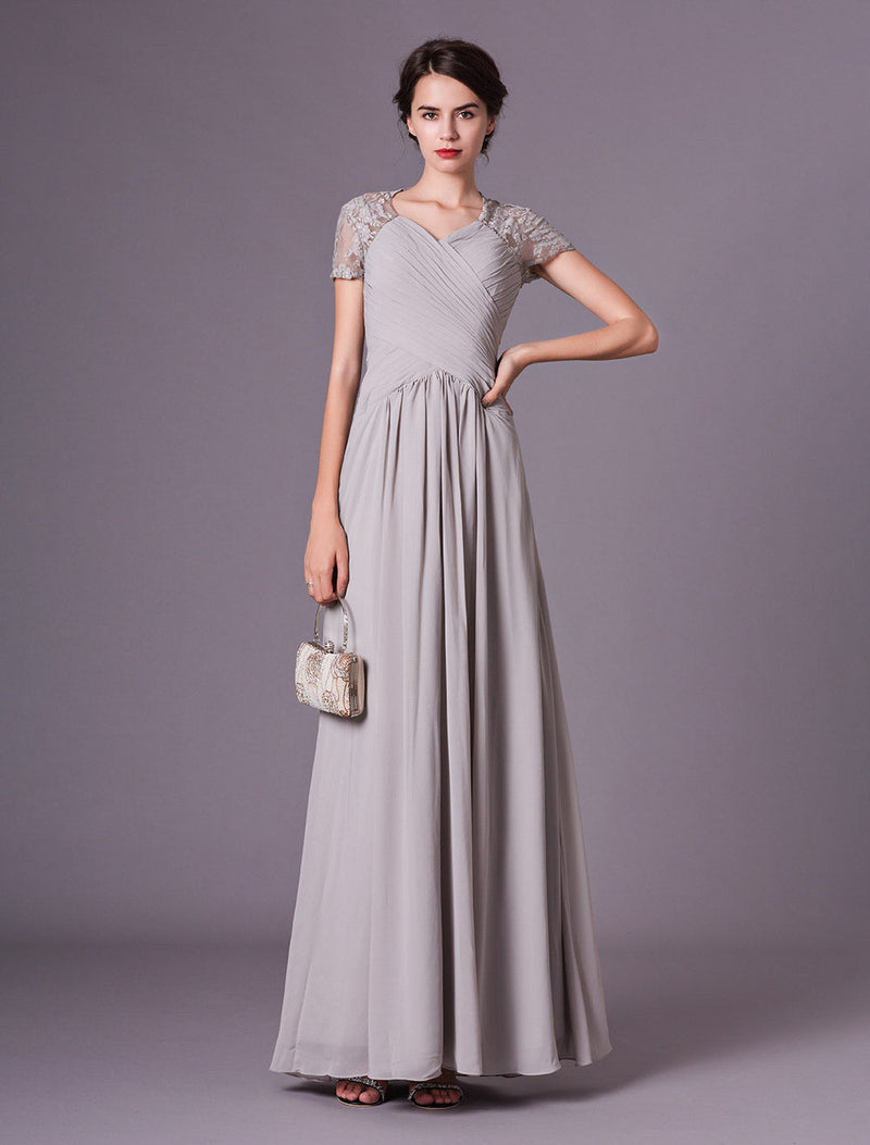 mother of the bride dresses in silver Silver, Grey Mother of the Bride Dresses