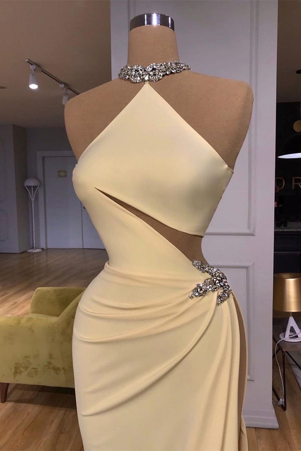 Glamorous Sleeveless Long Prom Dress On Sale-Ballbella