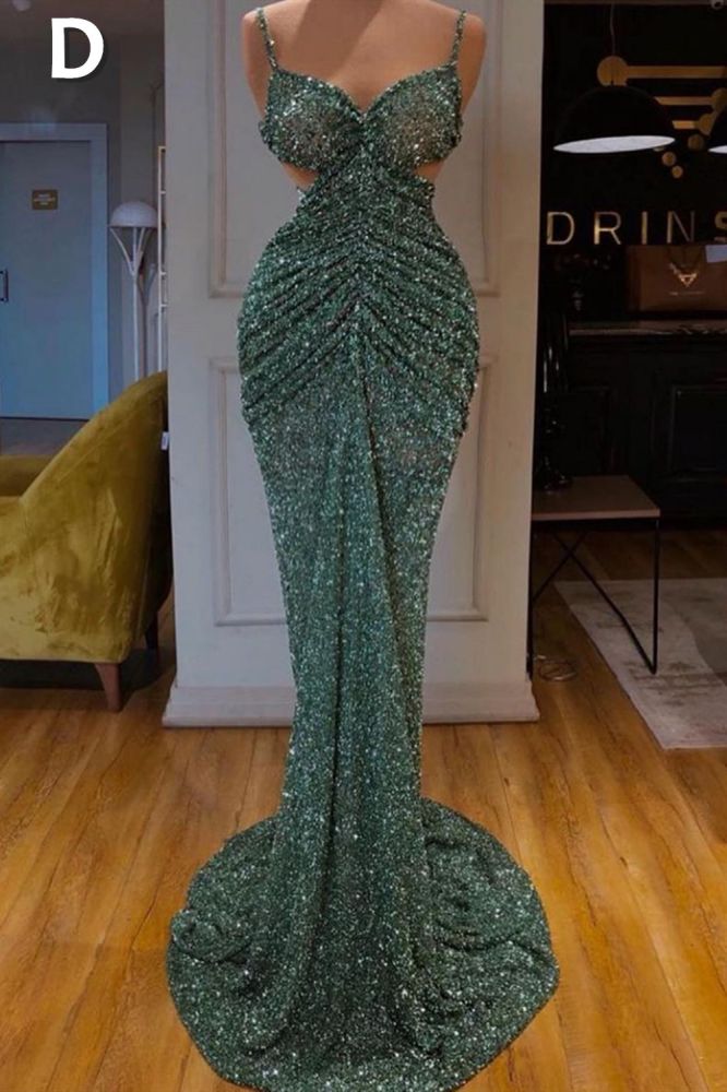 Looking for Prom Dresses in Mermaid style,  and Gorgeous work? Ballbella has all covered on this elegant Glitter Off-the-Shoulder Slim Mermaid Prom Party GownsSleeveless Mermaid Evening Gowns.