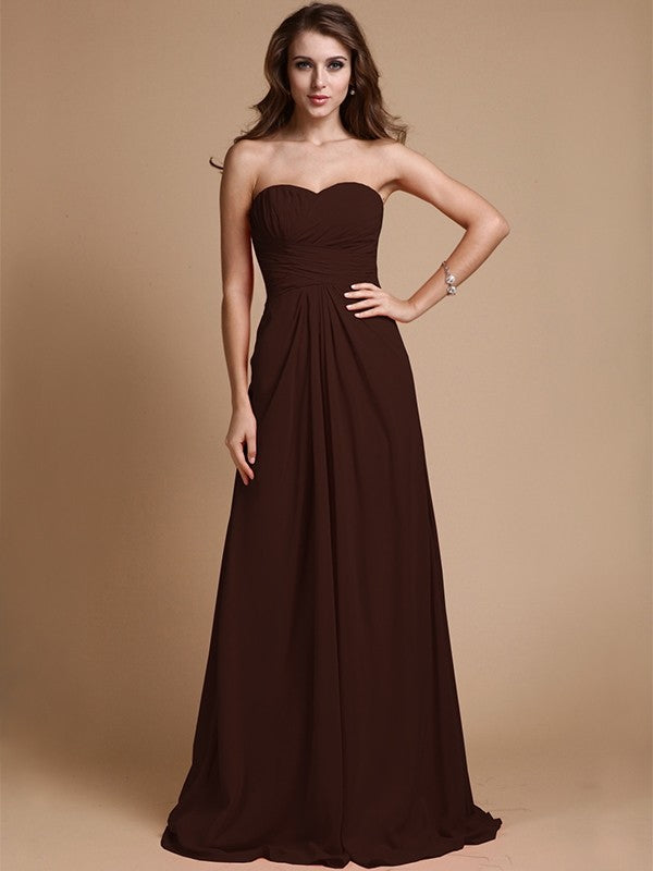 gorgeous bridesmaid dresses Sweetheart Sleeveless Ruffles Chiffon Long meta-related-collection-toteme Mermaid Neckline Las Brisas - Dress SIZE:M/L