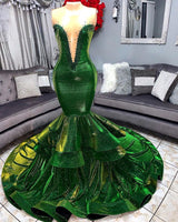 Ballbella has a great collection of Green Gorgeous Ruffles Mermaid Prom Dresses Chic Sweetheart Appliques Long Evening Dresses at an affordable price. Welcome to buy high quality Real Model Series from Ballbella