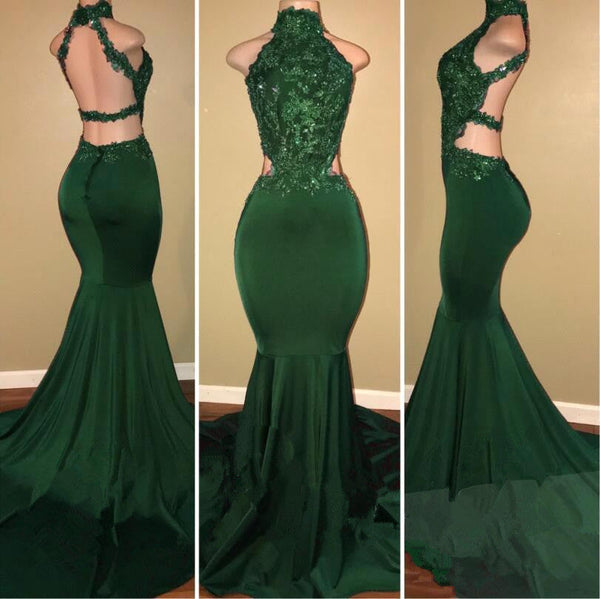 Customizing this Green lace mermaid prom dress,  green evening dress on Ballbella. We offer extra coupons,  make Prom Dresses, Real Model Series in cheap and affordable price. We provide worldwide shipping and will make the dress perfect for everyone.