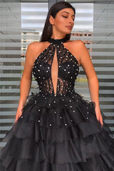 Ballbella offers beautiful Halter Sleeveless Ball Gown Dress Elegant Floor Length Formal Gowns to fit your style,  body type &Elegant sense. Check out  selection and find the Ball Gown Prom Party Gowns of your dreams!