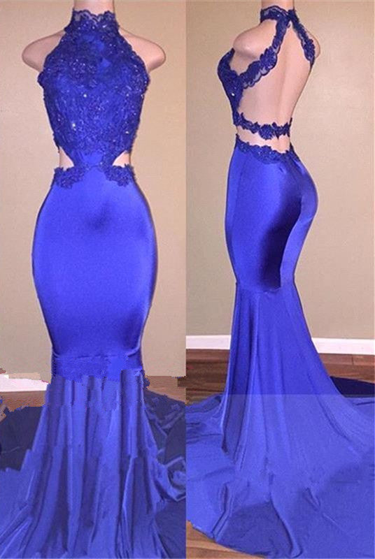 Find the Lace Appliques Mermaid Evening Gowns Prom Party Gowns with lowest price and top quality at Ballbella,  free shipping & free customizing,  check out today.