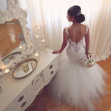 Ballbella custom made this mermaid wedding dresses, vintage wedding dress in high quality at factory price, offer extra discount and make you the most beautiful one in the party.