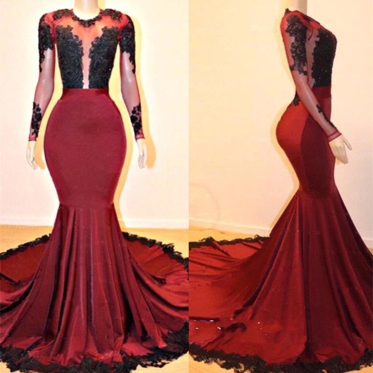 Ballbella offers Long Sleevess Mermaid Appliques Sheer Prom Dresses at a cheap price from  to Mermaid Floor-length hem.. Shop for Gorgeous yet affordable Real Model Series.