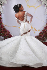Inspired by this mermaid crystal wedding dress at ballbella.com, extra coupons to save you a lot.