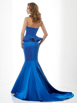 Mermaid Gorgeous Sweetheart Sleeveless Long Satin Bridesmaid Dresses-Ballbella