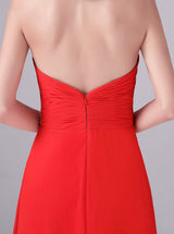 Mermaid Strapless Long Length Backless Mother’s dress-Ballbella