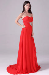 Mermaid Strapless Long Length Backless Mother’s dress-Ballbella