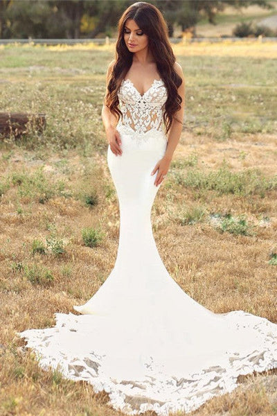 fitted lace wedding dress Ariel Ombre Crochet Mermaid Maxi Dress – TxC Clothing
