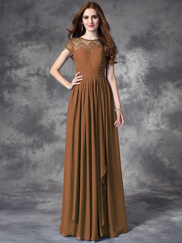 brown lace bridesmaid dresses Mother Of The Bride Dresses Chocolate Brown A-Line Lace Sleeves V-Neck Long Chiffon Mother Of The Bride Dress