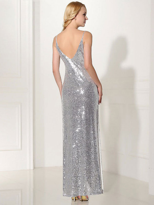 ankle length sequin dress Ladivine CD260