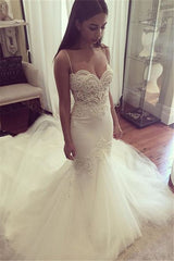Ballbella custom made this mermaid summer bride dress, Bridal Gowns in high quality at factory price, offer extra discount and make you the most beautiful one in the party.