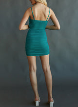 Sheath/Column Strapless Short Sleeves Short/Mini Homecoming Dresses-Ballbella