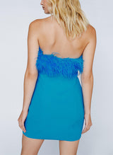Sheath/Column Strapless Sleeveless Short/Mini Homecoming Dresses-Ballbella