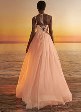 Sheath/Column Sweetheart Detachable Tulle/Sequined Homecoming Dresses-Ballbella