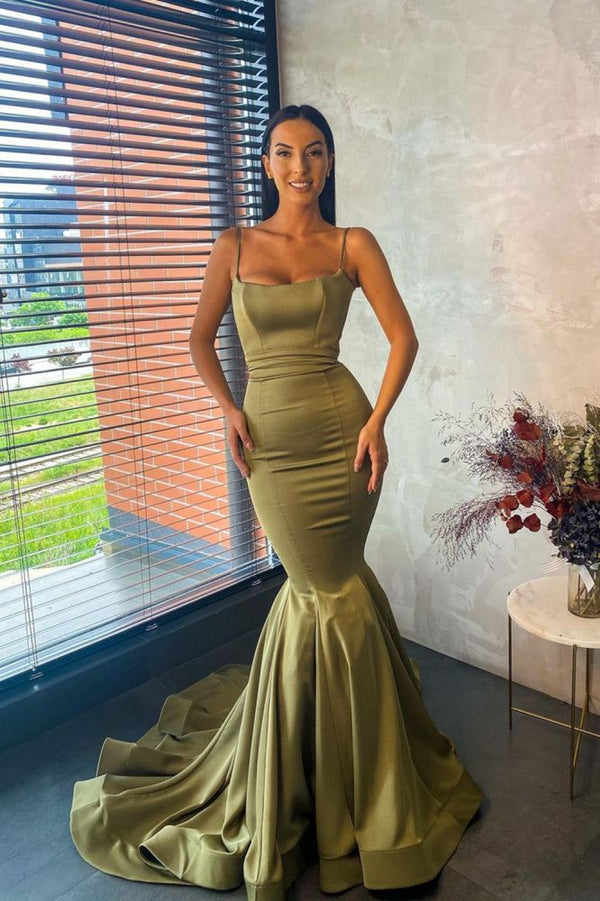 Ballbella offers Slim Mermaid Prom Party GownsCharming Spaghetti at a good price from Stretch Satin to Mermaid Floor-length hem. Gorgeous yet affordable Sleeveless Prom Dresses, Evening Dresses.