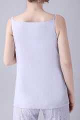 Spaghetti strap sleeveless lace vintage mother's suit-Ballbella