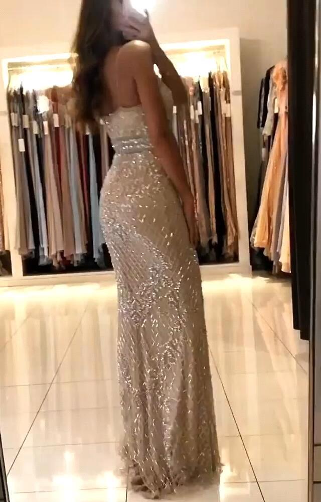 Ballbella offers Spaghetti Strap Sparkle Sequin Column Long evening dress On Sale at an affordable price from Tulle to Mermaid Floor-length skirts. Shop for gorgeous Sleeveless Prom Dresses collections for your big day.