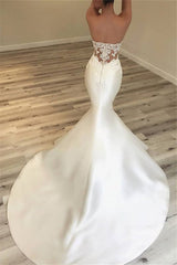 Custom made this latest Strapless Appliques Wedding Dresses Classic Mermaid Open Back Dresses for Weddings BC0628 on Ballbella. We offer extra coupons, make in and affordable price. We provide worldwide shipping and will make the dress perfect for everyoneone.