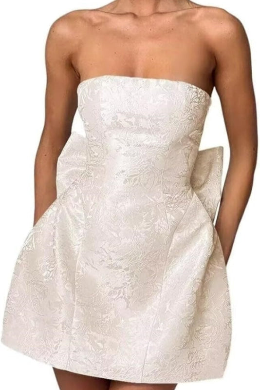 Satin Short Homecoming Dresses-Bridelily – Ballbella