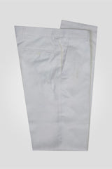 White Jacquard Shawl Lapel Double Breasted Men Suits for Wedding-Ballbella
